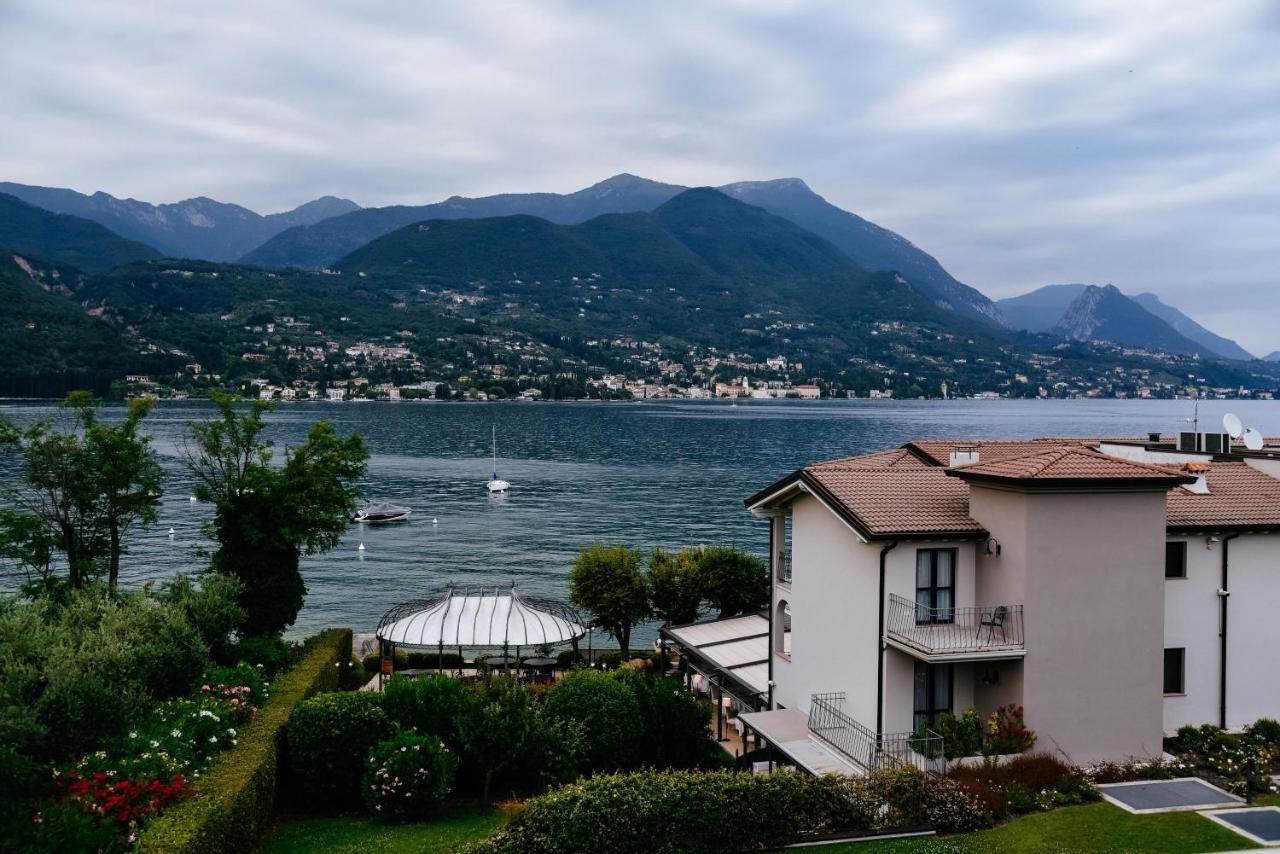 Bella Hotel & Restaurant With Private Dock For Mooring Boats San Felice del Benaco Dış mekan fotoğraf